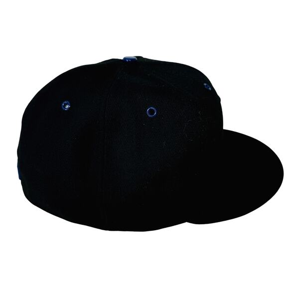 New Era 59Fifty MLB Los Angeles Dodgers Baseball Cap Fitted Black Mens 7 3/8 - Picture 6 of 9